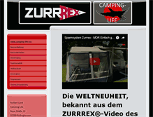 Tablet Screenshot of camping-life.eu